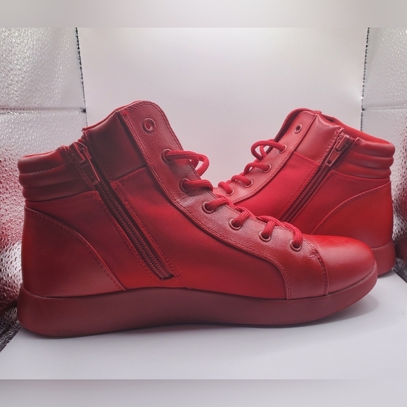 Womens Call it Spring red high top Sneakers size 7 - Picture 5 of 16